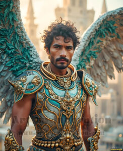 Angels from Above – AI Fantasy Art