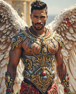 Angels from Above – AI Fantasy Art