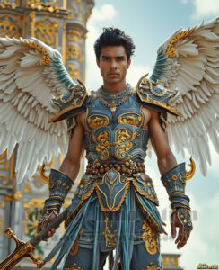 Angels from Above – AI Fantasy Art