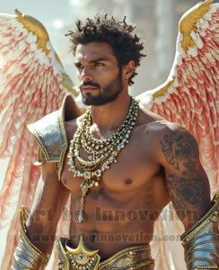 Angels from Above – AI Fantasy Art