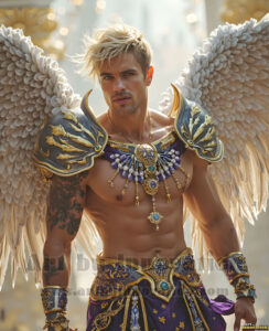 Angels from Above – AI Fantasy Art