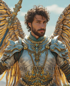 Angels from Above – AI Fantasy Art
