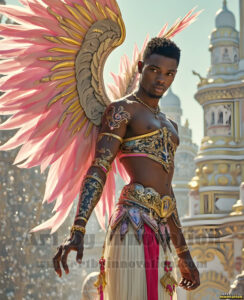 Angels from Above – AI Fantasy Art
