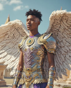 Angels from Above – AI Fantasy Art