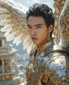 Angels from Above – AI Fantasy Art
