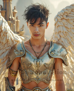 Angels from Above – AI Fantasy Art