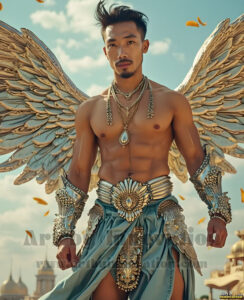 Angels from Above – AI Fantasy Art