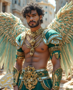 Angels from Above – AI Fantasy Art