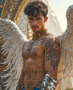 Angels from Above – AI Fantasy Art