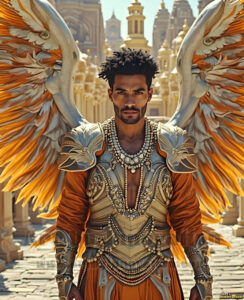 Angels from Above – AI Fantasy Art