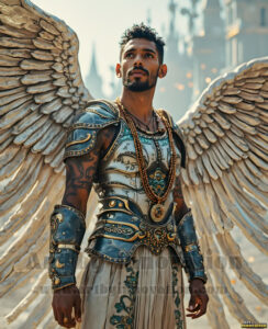 Angels from Above – AI Fantasy Art