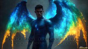 Angels from Above – AI Fantasy Art