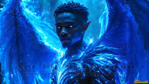 Angels from Above – AI Fantasy Art