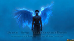 Angels from Above – AI Fantasy Art