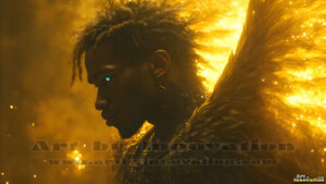 Angels from Above – AI Fantasy Art