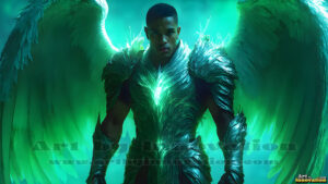 Angels from Above – AI Fantasy Art
