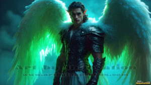 Angels from Above – AI Fantasy Art