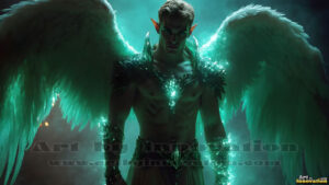 Angels from Above – AI Fantasy Art
