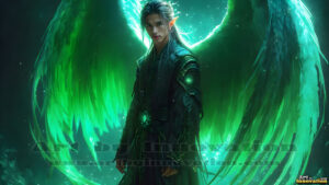Angels from Above – AI Fantasy Art