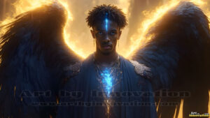 Angels from Above – AI Fantasy Art