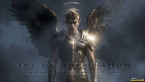 Angels from Above – AI Fantasy Art
