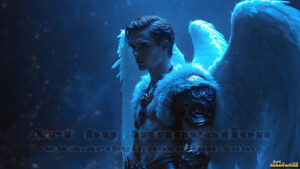 Angels from Above – AI Fantasy Art