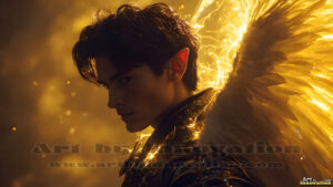 Angels from Above – AI Fantasy Art