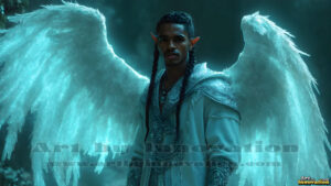 Angels from Above – AI Fantasy Art