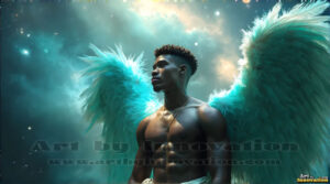 Angels from Above – AI Fantasy Art