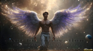 Angels from Above – AI Fantasy Art