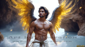 Angels from Above – AI Fantasy Art