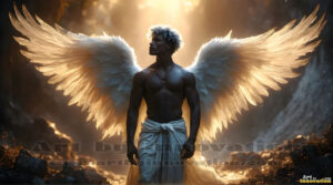 Angels from Above – AI Fantasy Art