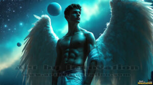 Angels from Above – AI Fantasy Art