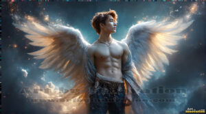 Angels from Above – AI Fantasy Art