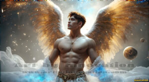 Angels from Above – AI Fantasy Art