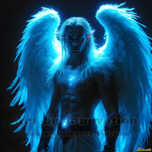 Angels from Above – AI Fantasy Art