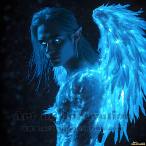 Angels from Above – AI Fantasy Art