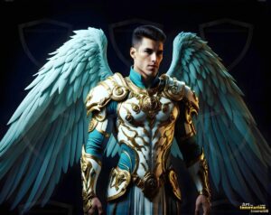 Warrior angels Art – 5×4 #0129