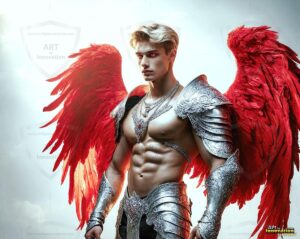 Warrior angels Art – 5×4 #0139