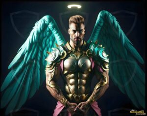 Warrior angels Art – 5×4 #0160