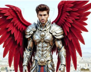 Warrior angels Art – 5×4 #0163