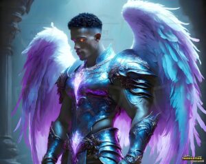 Warrior angels Art – 5×4 #0190