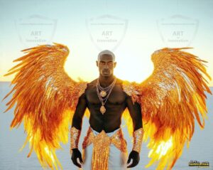 Warrior angels Art – 5×4 #0222
