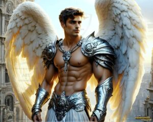Warrior angels Art – 5×4 #0250