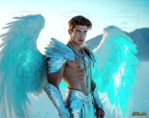 Warrior angels Art – 5×4 #0255