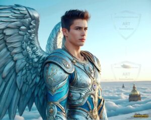 Warrior angels Art – 5×4 #0268