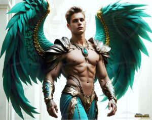 Warrior angels Art – 5×4 #0269