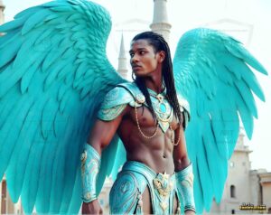 Warrior angels Art – 5×4 #0270