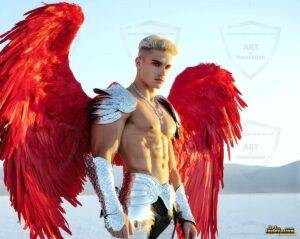 Warrior angels Art – 5×4 #0302