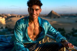 Egypt Art Gallery – Beautiful Men of Egypt – AI Art